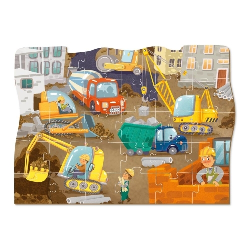 Puzzle Maszyny budowlane 30 el. 300373
